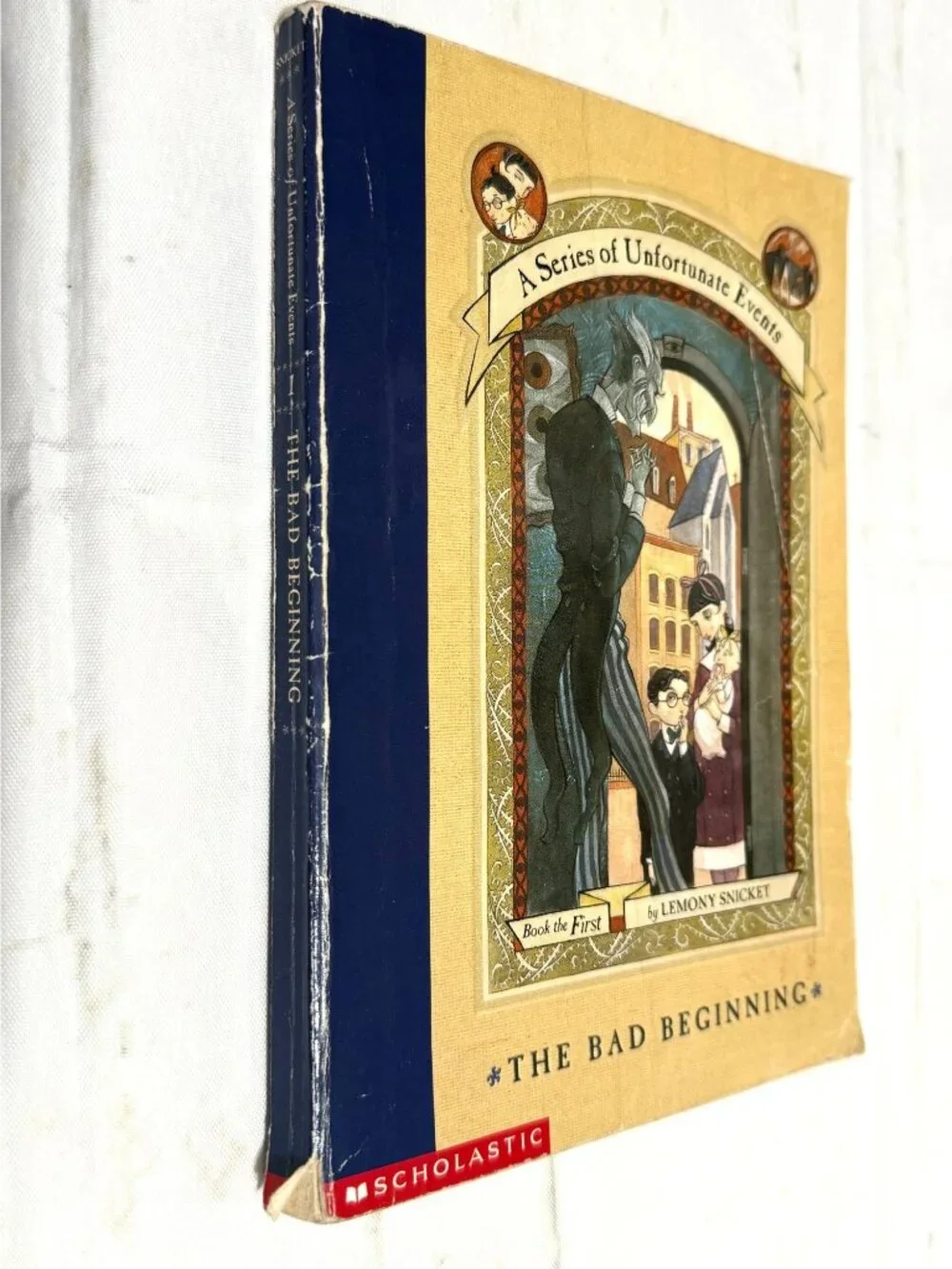 A Series Of Unfortunate Events: The Bad Beginning By Lemony Snicket Book